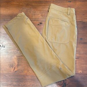 Lulu Lemon ABC Men's Tan Pants